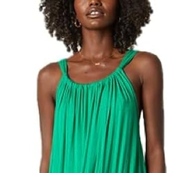 Anthropologie XL Velvet Graham & Spencer Kelly Green Cheyenne Maxi Dress EUC - Picture 5 of 11